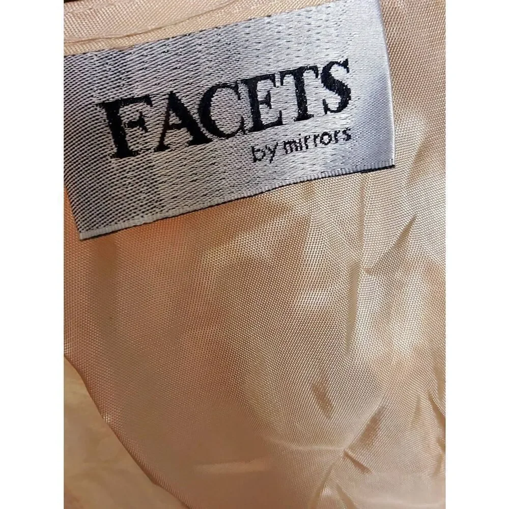 Facets vintage vest